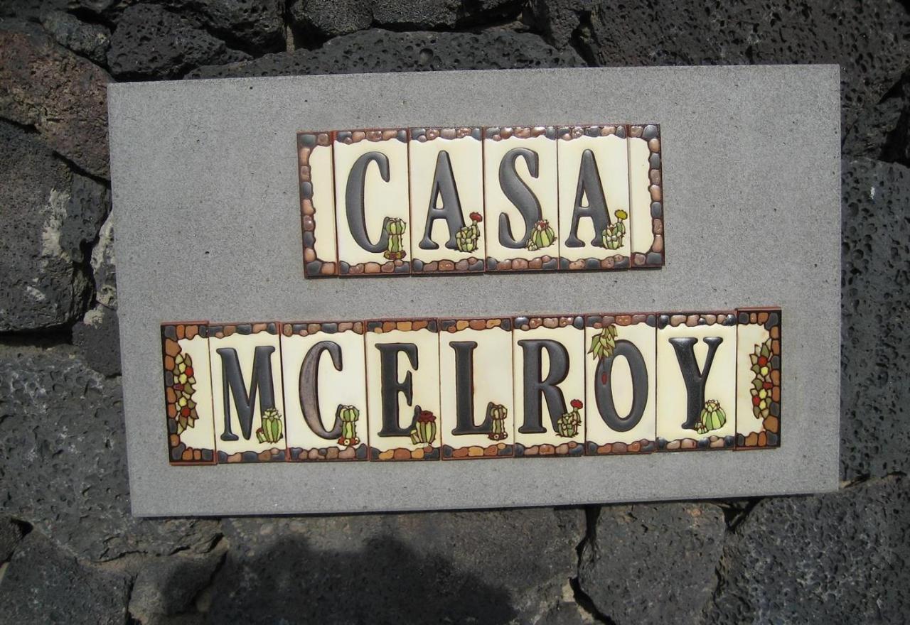 Casa Mcelroy Villa Tías Exteriör bild